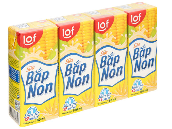 Sữa bắp non LiF hộp 180ml