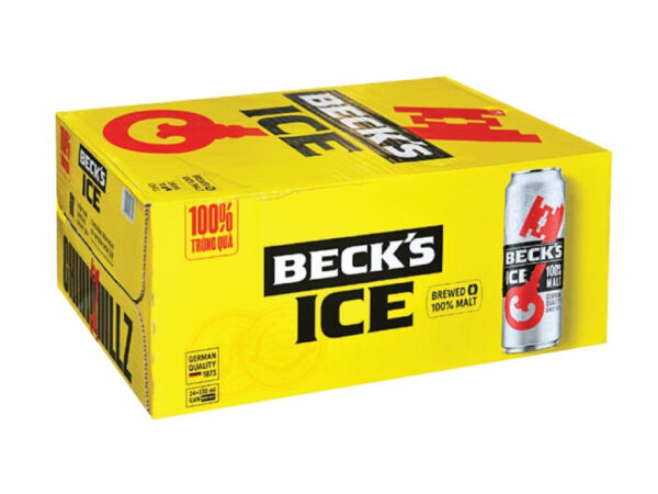 Bia Beck's Ice lon 330ml