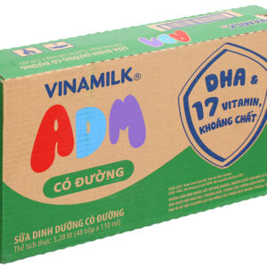 Sữa dinh dưỡng có đường Vinamilk ADM 110ml