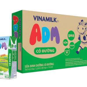 Sữa dinh dưỡng có đường Vinamilk ADM 110ml