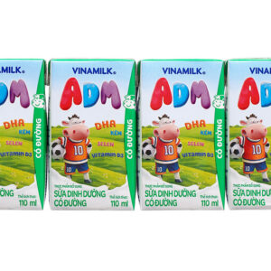 Sữa dinh dưỡng có đường Vinamilk ADM 110ml