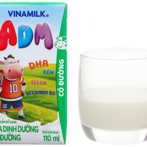 Sữa dinh dưỡng có đường Vinamilk ADM 110ml