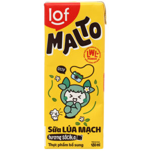 Sữa lúa mạch Lof Malto socola 180ml