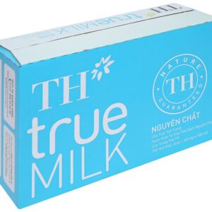 Sữa tươi tiệt trùng nguyên chất không đường TH true MILK hộp 180ml