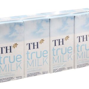 Sữa tươi tiệt trùng nguyên chất không đường TH true MILK hộp 180ml