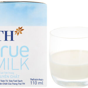 Sữa tươi tiệt trùng nguyên chất TH true MILK hộp 110ml