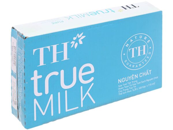 Sữa tươi tiệt trùng nguyên chất TH true MILK hộp 110ml