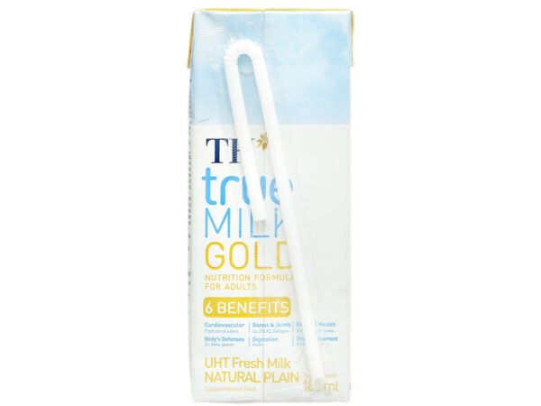 Sữa Tươi Tiệt Trùng Vị Tự Nhiên TH true MILK GOLD Người Lớn 180 ml