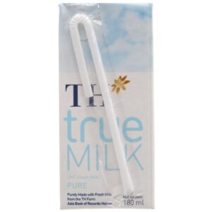 Sữa tươi tiệt trùng nguyên chất không đường TH true MILK hộp 180ml