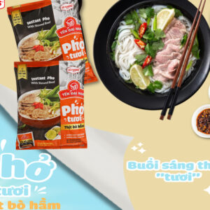 Phở Tươi LC Foods Thịt Bò Hầm Gói 90G