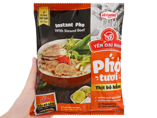 Phở Tươi LC Foods Thịt Bò Hầm Gói 90G