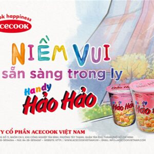 Mì Handy Hảo Hảo vị tôm chua cay ly 67g