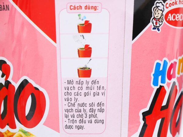 Mì Handy Hảo Hảo vị tôm chua cay ly 67g