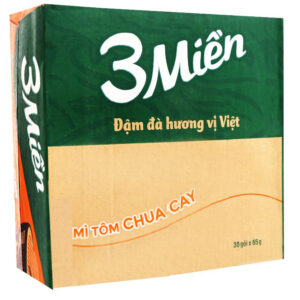 Mì 3 Miền tôm chua cay gói 65g