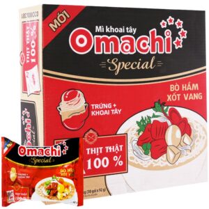 Mì khoai tây Omachi Special bò hầm xốt vang 92g