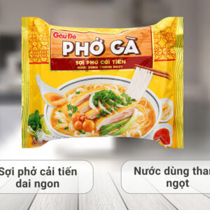 Phở gà Gấu Đỏ gói 65g