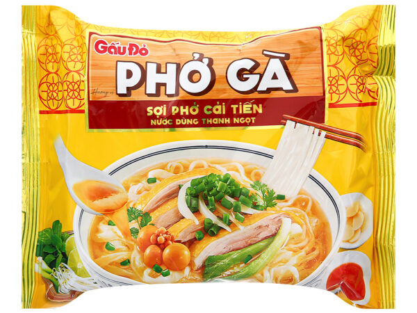 Phở gà Gấu Đỏ gói 65g