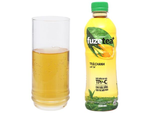 Trà chanh với sả Fuze Tea 350ml