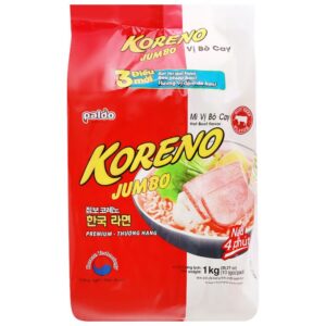 Mì Koreno Jumbo vị bò cay 100g