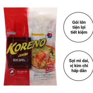 Mì Koreno Jumbo vị kim chi 100g