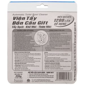 Viên tẩy bồn cầu Gift 4 viên- 220g (4x55g)