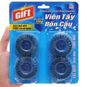 Viên tẩy bồn cầu Gift 4 viên- 220g (4x55g)