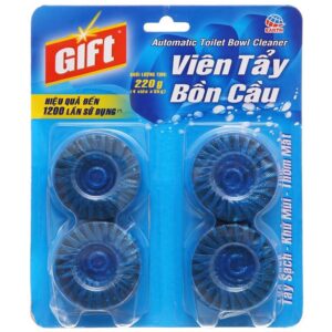 Viên tẩy bồn cầu Gift 4 viên- 220g (4x55g)