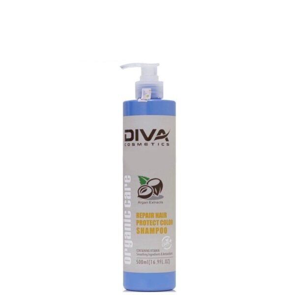 Dầu gội phục hồi giữ màu nhuộm Diva Repair Hair Protect Color 500ML