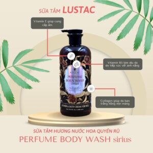 Sữa Tắm Lustac Perfume Body Wash Sirius