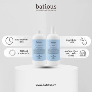 Dầu xả BATIOUS Extra Volume Phù hợp cho tóc Dầu, Giảm dầu nhờn Tăng phồng chân tóc 960ml