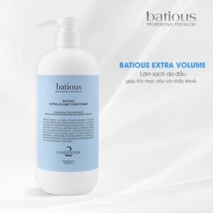 Dầu xả BATIOUS Extra Volume Phù hợp cho tóc Dầu, Giảm dầu nhờn Tăng phồng chân tóc 960ml