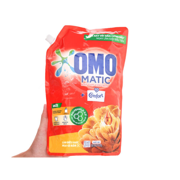 Nước giặt OMO Matic Comfort tinh dầu thơm túi 2kg