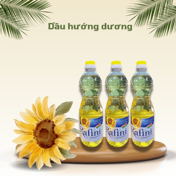 Dầu Ăn Hướng Dương Rafini Nga 850ml