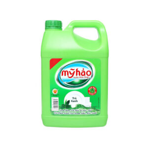 Nước rửa chén Mỹ Hảo hương trà xanh can 1.5kg