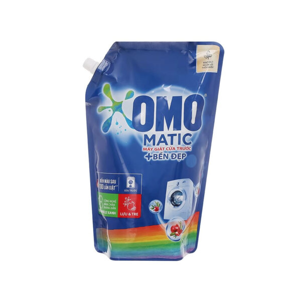 Nước Giặt OMO Matic Bền Đẹp Cho Máy Giặt Cửa Trước 2kg