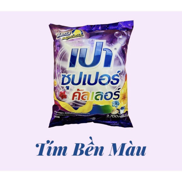 Bột Giặt PAO Thái Lan Tím 2.7kg