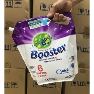 Nước giặt xả Booster hương nắng mai 3,2kg