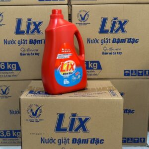 Nước Giặt Lix Đậm Đặc Khử Mùi Ẩm Mốc 3.6kg