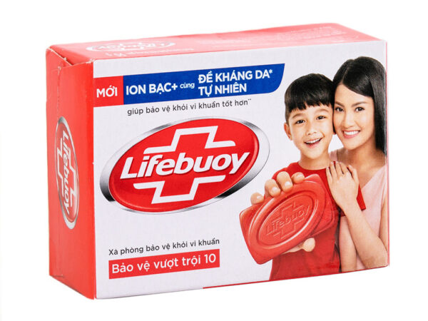 Xà bông cục Lifebuoy bảo vệ vượt trội 90g