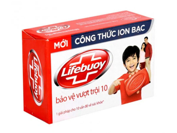 Xà bông cục Lifebuoy bảo vệ vượt trội 125g