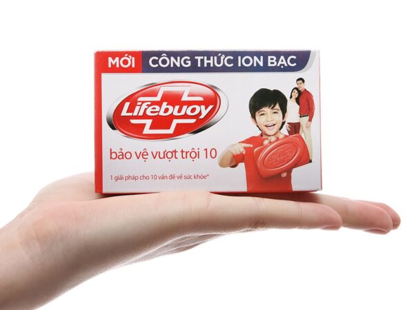 Xà bông cục Lifebuoy bảo vệ vượt trội 125g