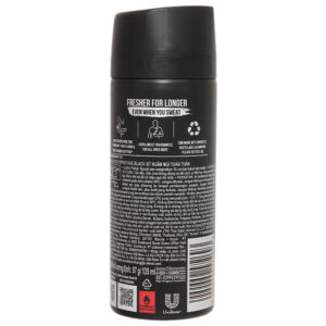 Xịt Khử Mùi AXE Cho Nam Hương Nước Hoa Black 135ml