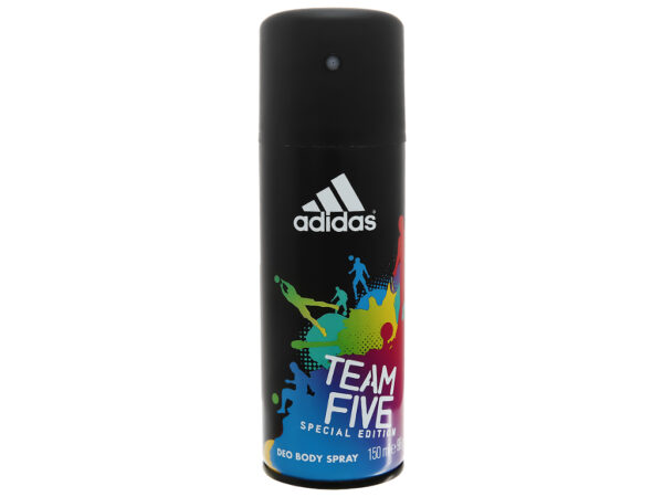 Xịt khử mùi toàn thân nam Adidas Team Five ngăn mồ hôi 150ml