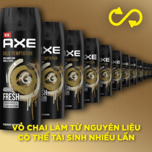 Xịt khử mùi AXE Gold Temptation 135ml