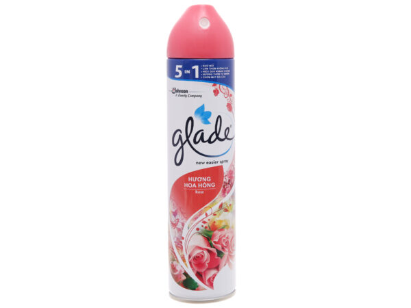 Xịt phòng Glade Hương hoa hồng 280ml