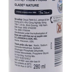 Xịt phòng Glade Hương hoa hồng 280ml