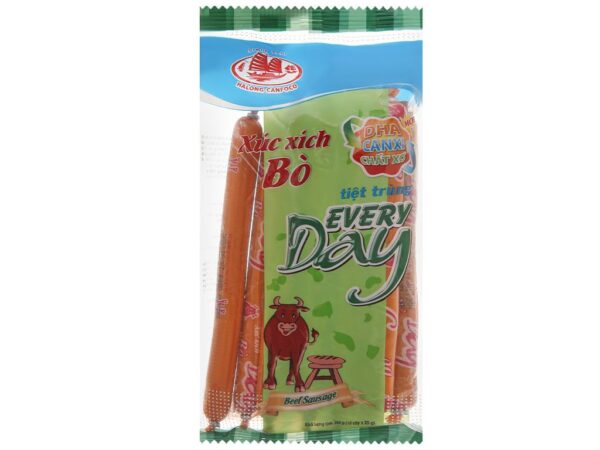 Xúc xích bò Everyday Hạ Long gói 250g