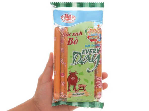 Xúc xích bò Everyday Hạ Long gói 250g