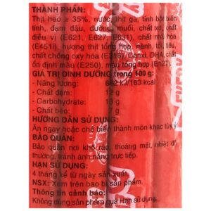 Xúc xích heo Everyday Hạ Long gói 250g