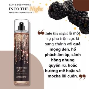 Xịt Thơm Toàn Thân Bath & Body Works Into The Night 236ML